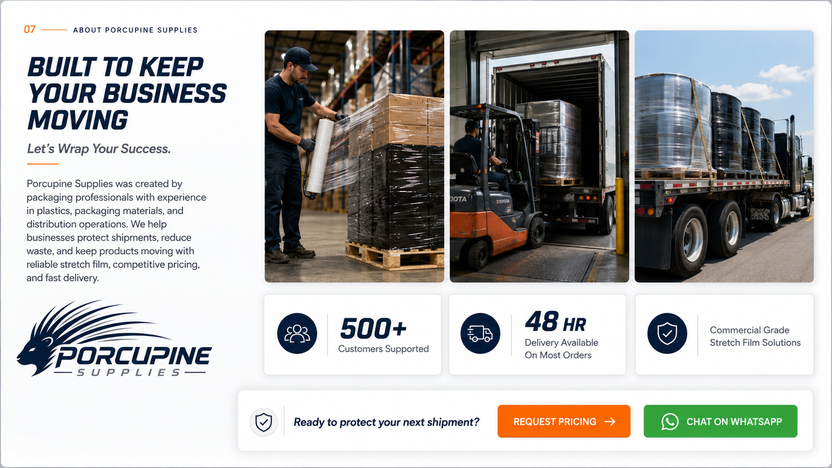 Built to keep your business moving